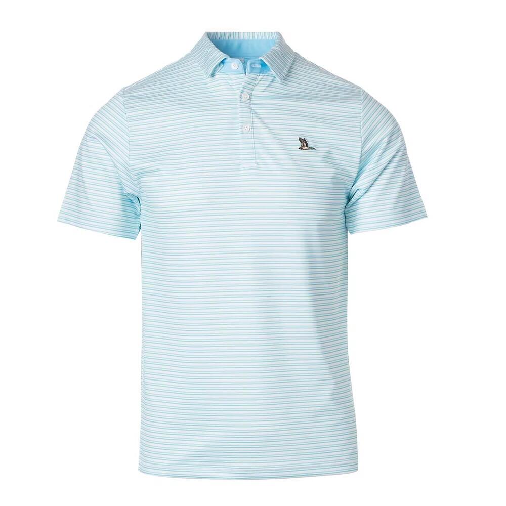 NEW FIELDSTONE youth roost cayuga polo in light blue